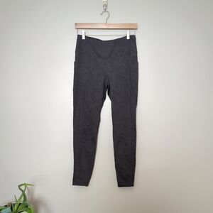 Mondetta Black Leggings With Textured Pattern